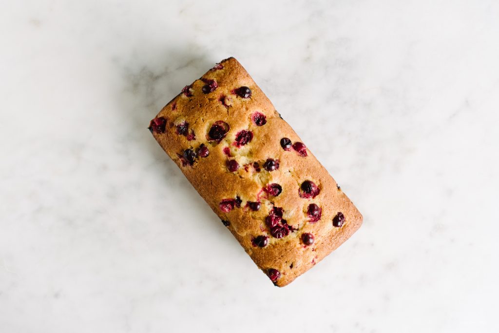 Cranberry Lemon Loaf