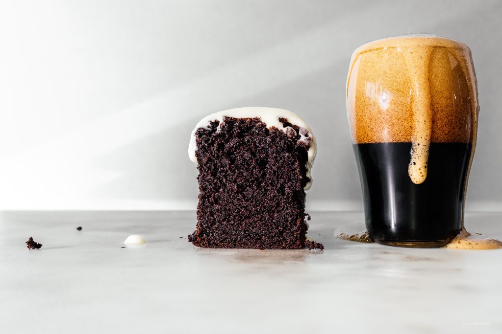Small Batch Chocolate Guinness Cake Loaf