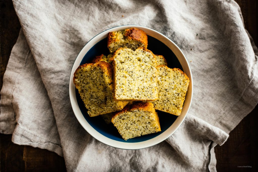 Small Batch Yogurt Lemon Poppyseed Loaf Recipe