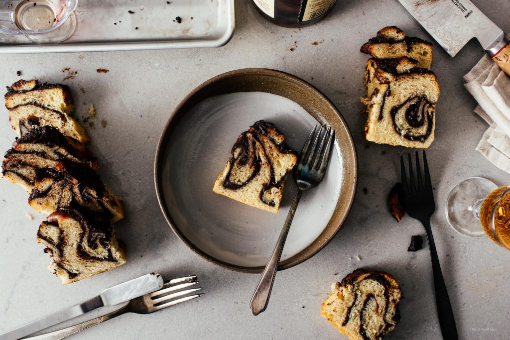 Small Batch Mini Chocolate Sourdough Babka Loaf