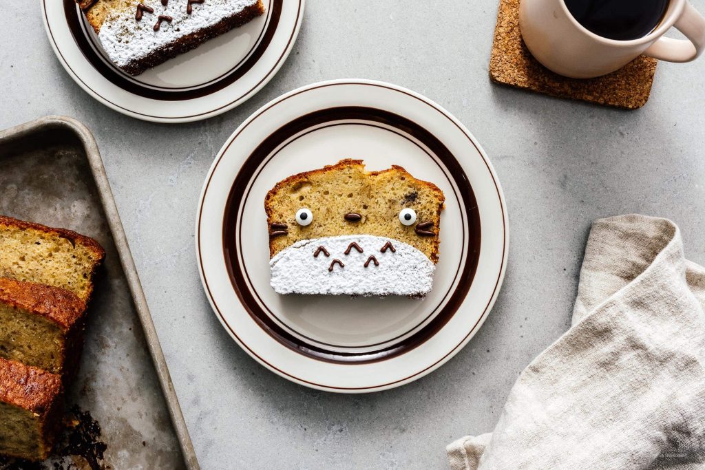Halloween Treats: Totoro Banana Bread