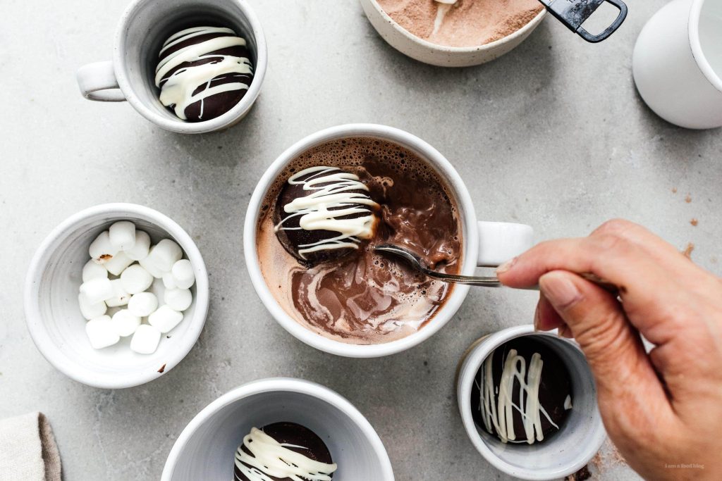 Coziest Homemade Hot Chocolate Bombs